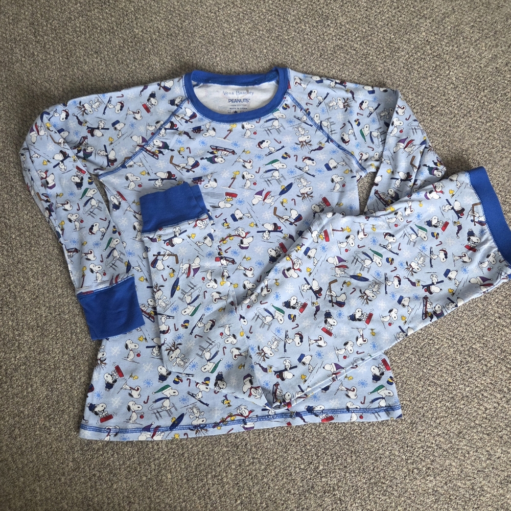 Vera Bradley X Peanuts Womens Pajama Set